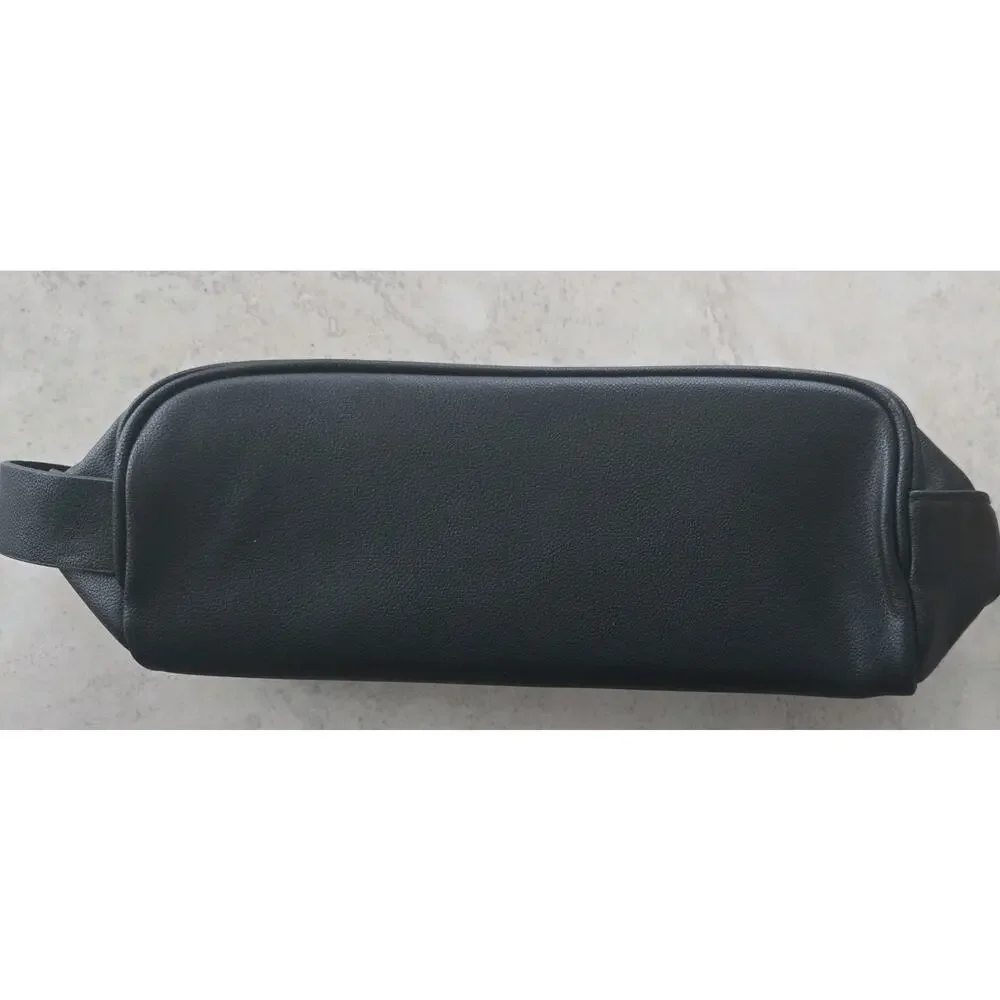 New Yves Saint Laurent Parfums Black Men Travel Pouch Toiletry Bag